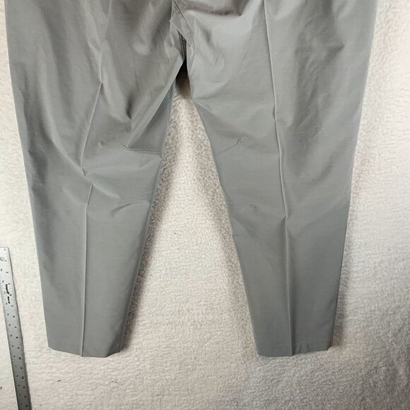 Fabletics The Only Pants Men's 2XL Gray Stretch Slash Pockets Skinny Leg 9673 - Picture 4 of 14